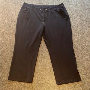 Plus size black Lane Bryant sweatpants